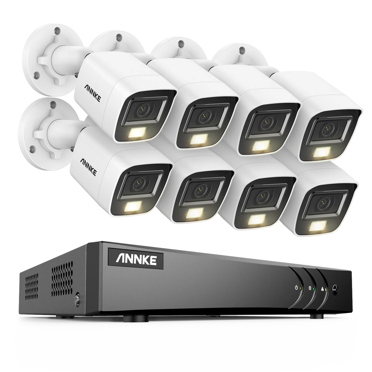 Annke 8CH 5MP DVR Security Surveillance Kit For 8 Cameras
