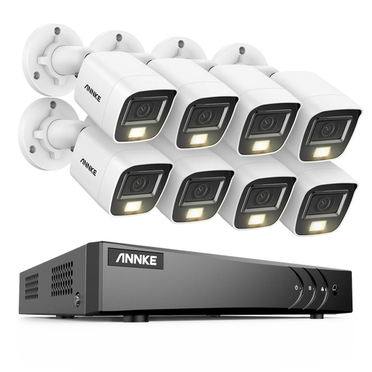 Annke 8CH 5MP DVR Security Surveillance Kit For 8 Cameras