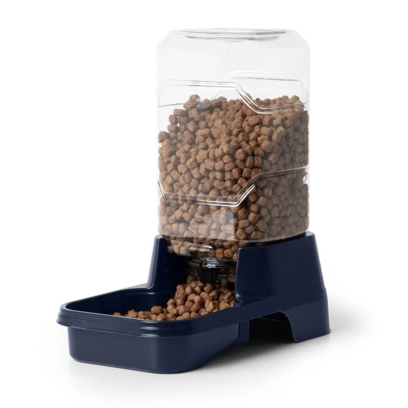 Gravity Food Feeder With Water Dispenser for Extra Small Pets