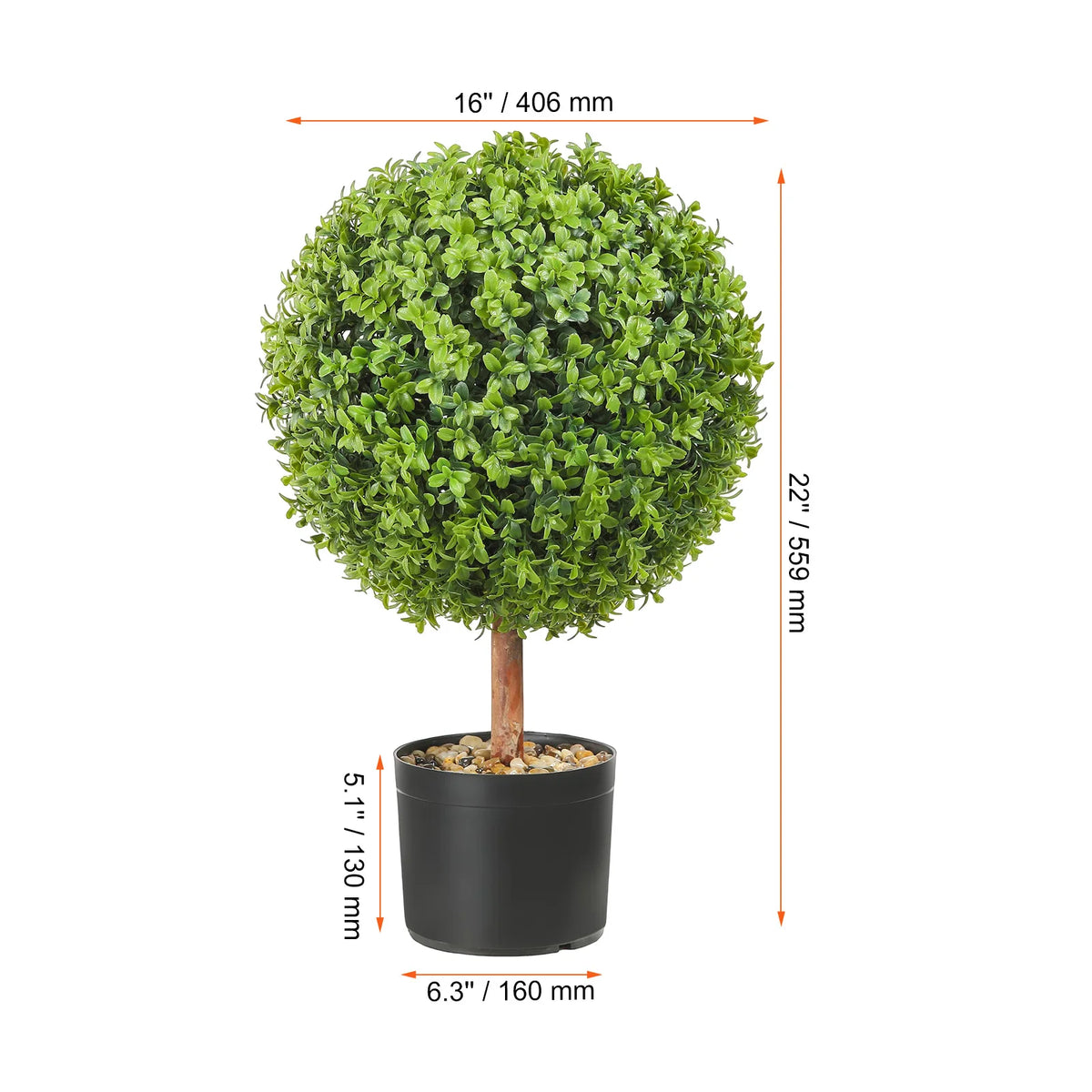 Artificial Boxwood Spiral Topiary Tree For Elegant Outdoor Garden Decor